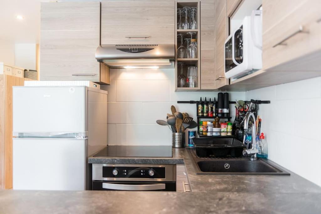 Pied-A-Terre Cosy Face Aux Pistes De La Princesse Daire Demi-Quartier Dış mekan fotoğraf